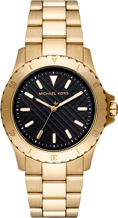 michael kors slim everest gold-tone watch|Oversized Slim Everest Gold.